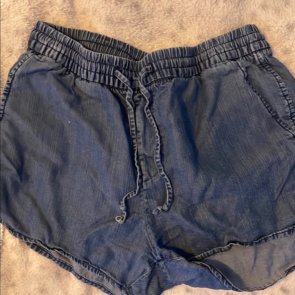 Denim Blue Women's Shorts